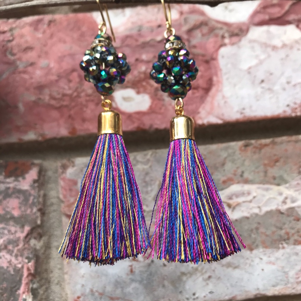 🖐HANDMADE EARRINGS 🖐 - Picture 3 of 4
